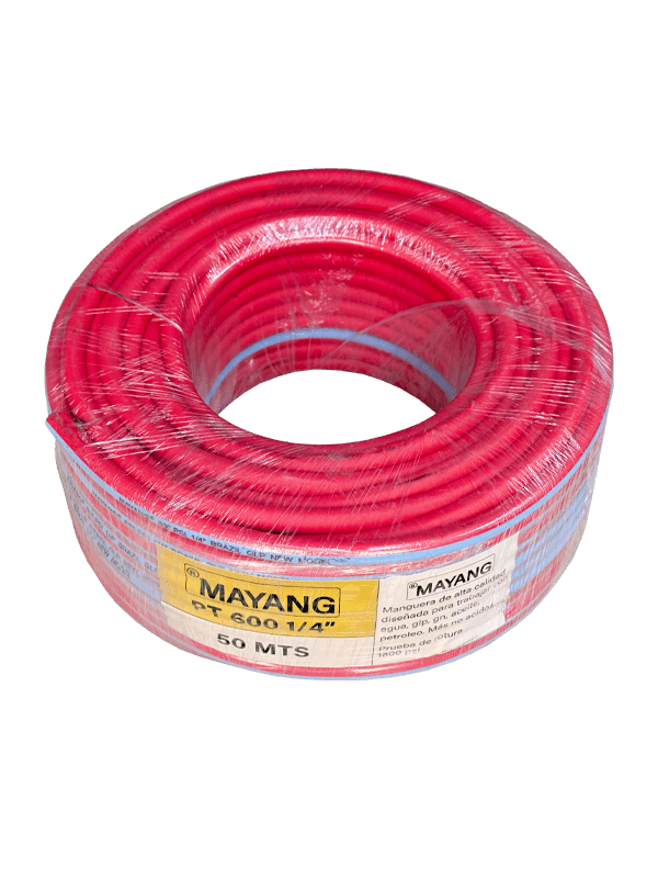 Manguera MAYANG roja raya celeste